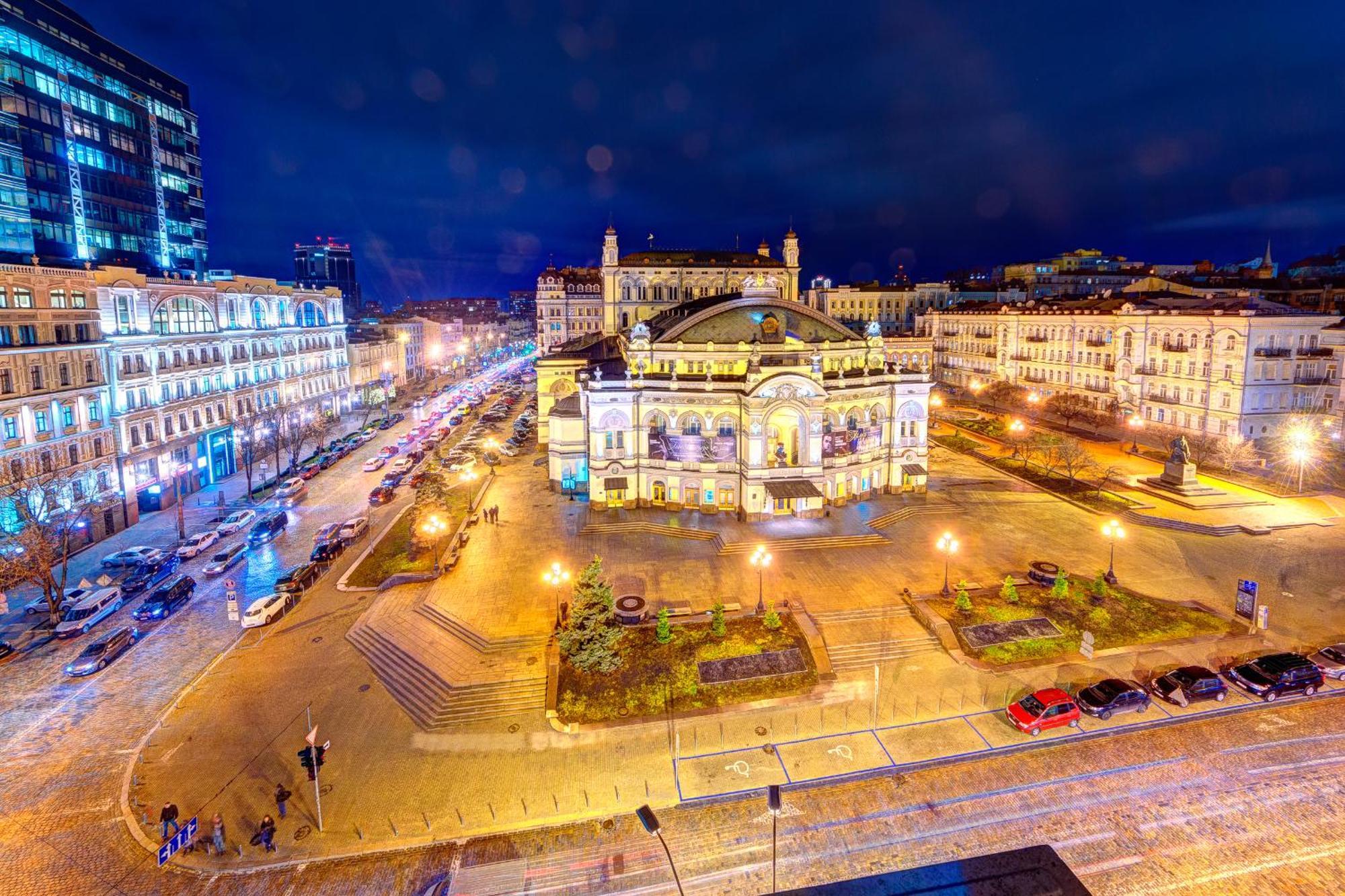 Апартаменти 4-Кімнатні Поруч З Метро Золоті Ворота Kiew Exterior foto